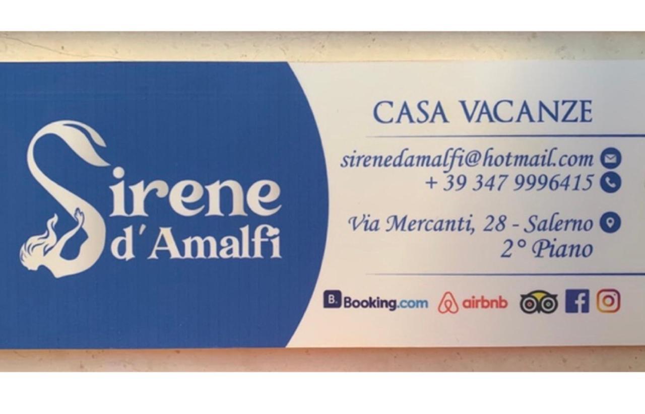 Sirene D'Amalfi Διαμέρισμα Σαλέρνο Εξωτερικό φωτογραφία